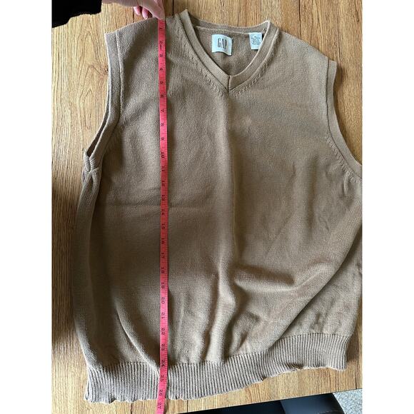 GAP Vintage Brown Sweater Vest Size XLarge - Picture 4 of 4